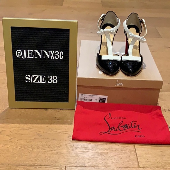❌[SOLD]❌Christian Louboutin Zerlita 100 Patent - Picture 2 of 8